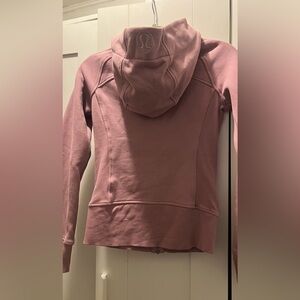 lululemon scuba fill zip.  Dusty Rose Hoodie